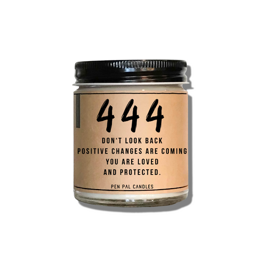 444 Angel Number Scented Candle