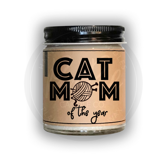 Cat Mom Scented Candle