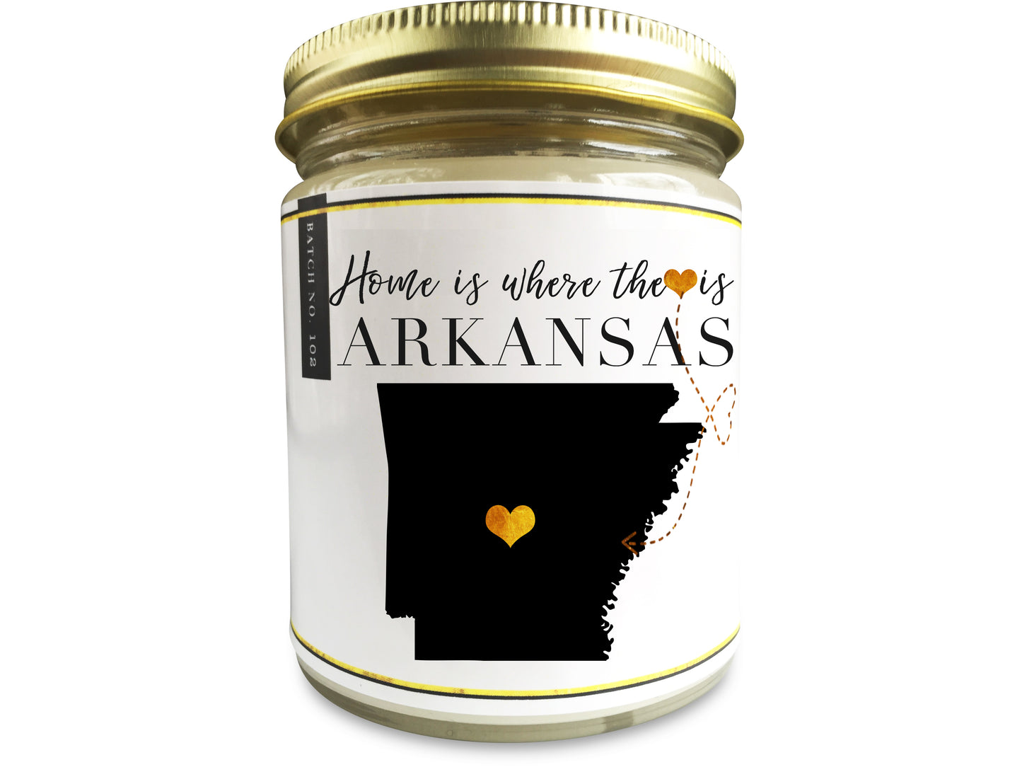 Arkansas State Scented Candle 