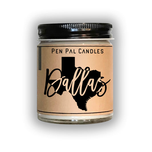 Dallas - State Scented Candle