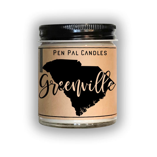 Greenville - 9oz Hometown Candle