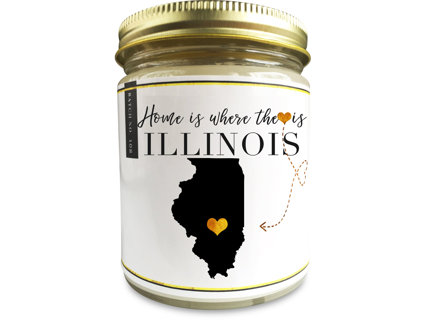 Illinois State Scented Candle