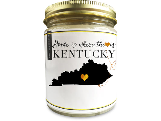 Kentucky State Scented Candle - Personalized Gift - Homesick Candle