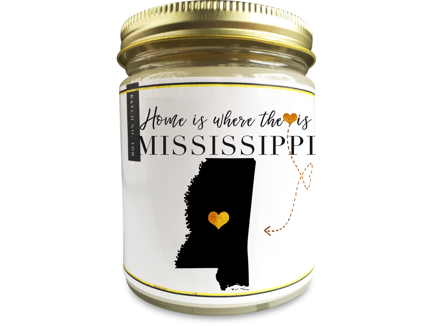 Mississippi State Scented Candle