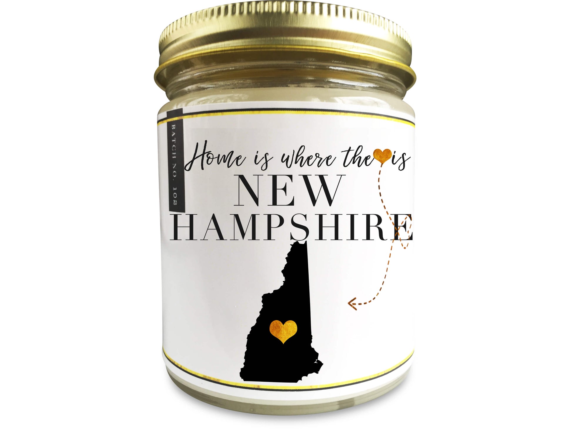 New Hampshire State Scented Candle