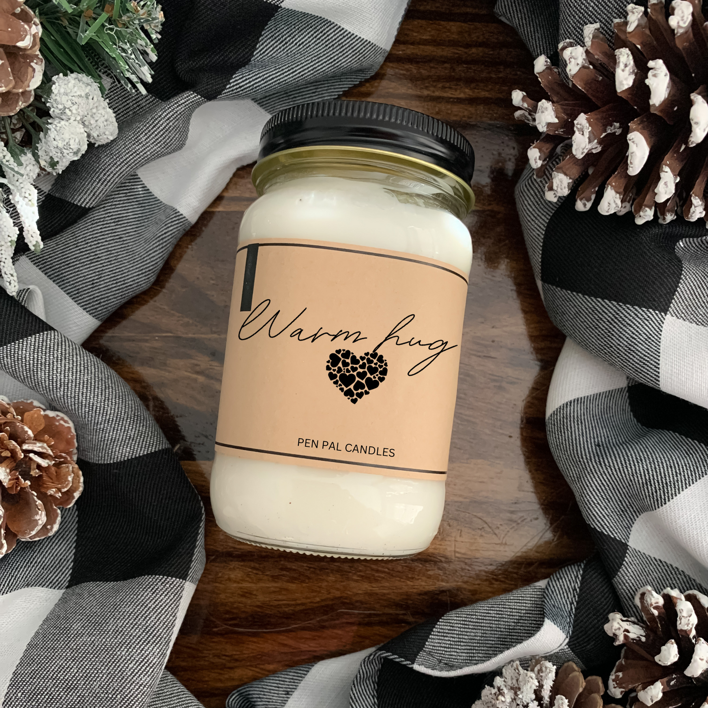 Etsy Warm Hug Candle 16oz - Personalized Gifts