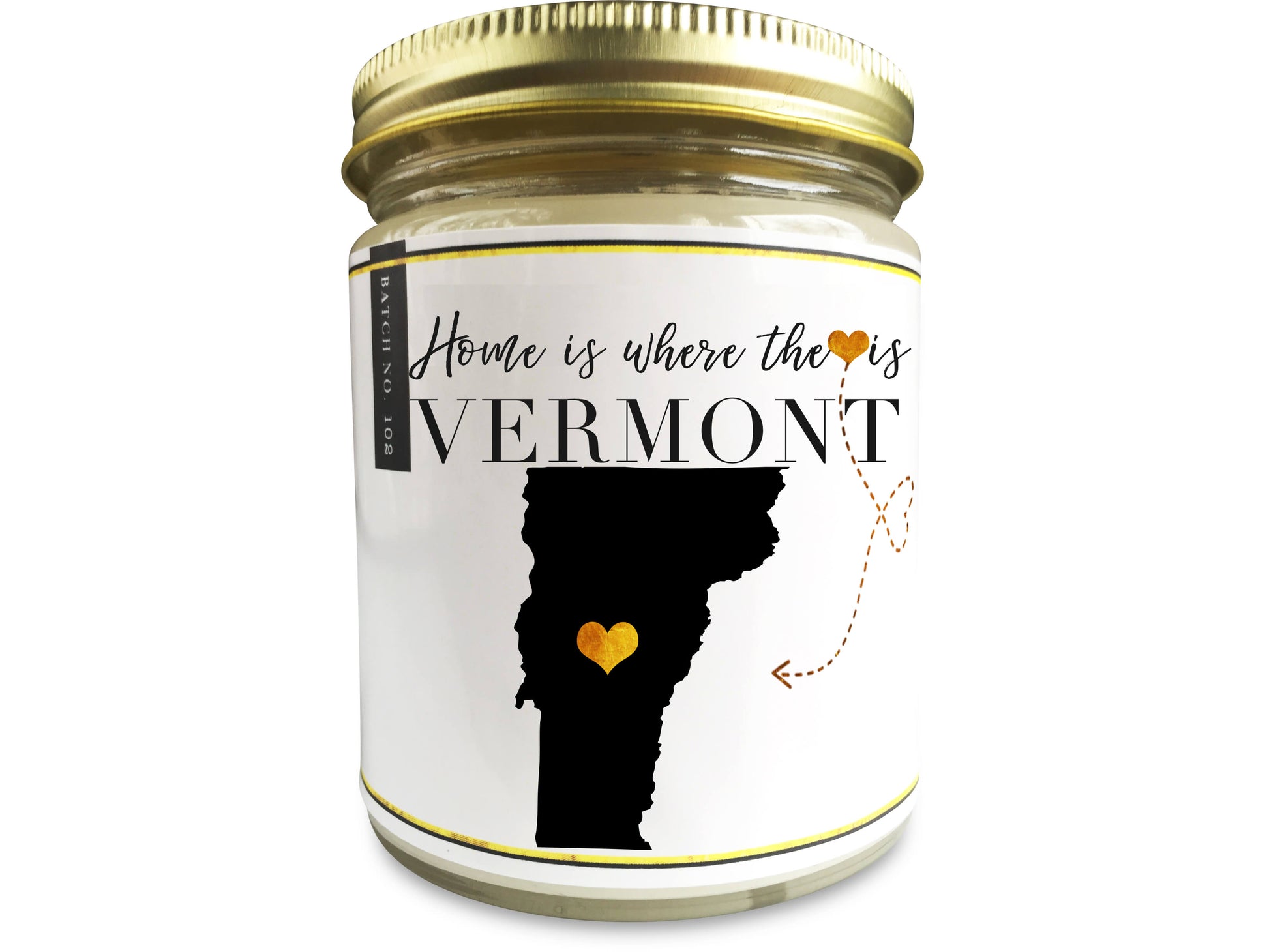 VERMONT Homesick Candle - PenPal Candle Co ™ - Personalize Candle Greetings